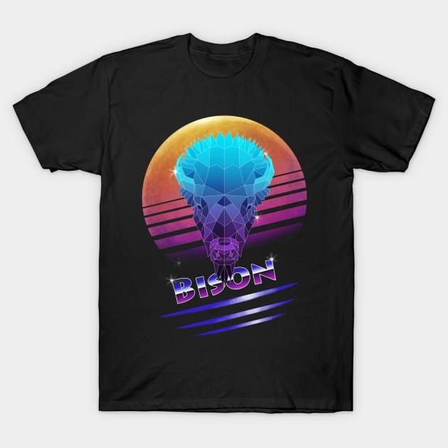 Cyberpunk Bison T-Shirt by Jay Diloy
